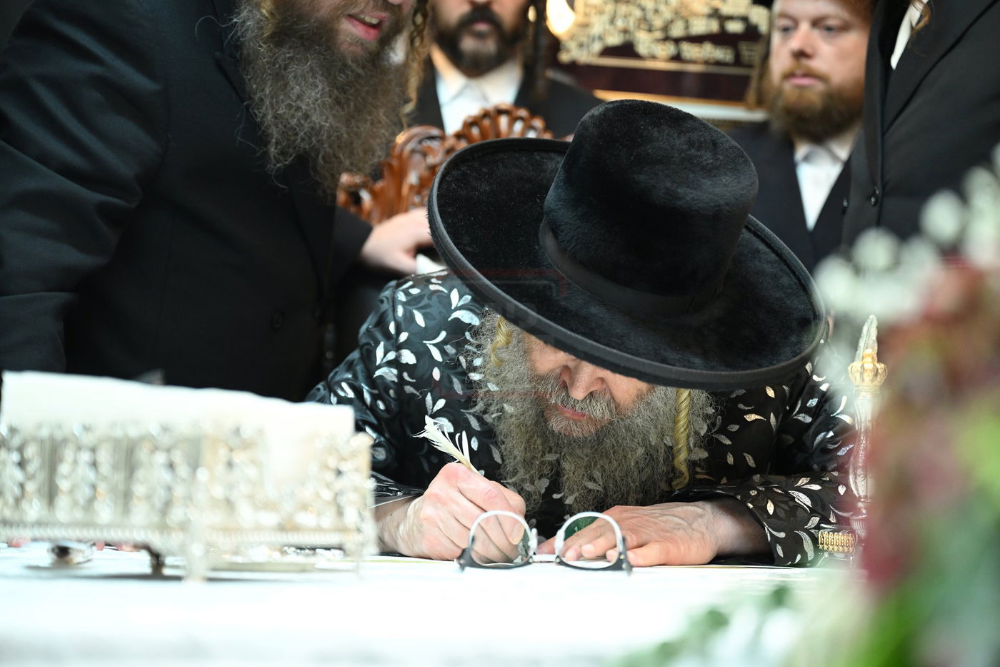 האדמו"ר מסאטמר בביקור בבני ברק