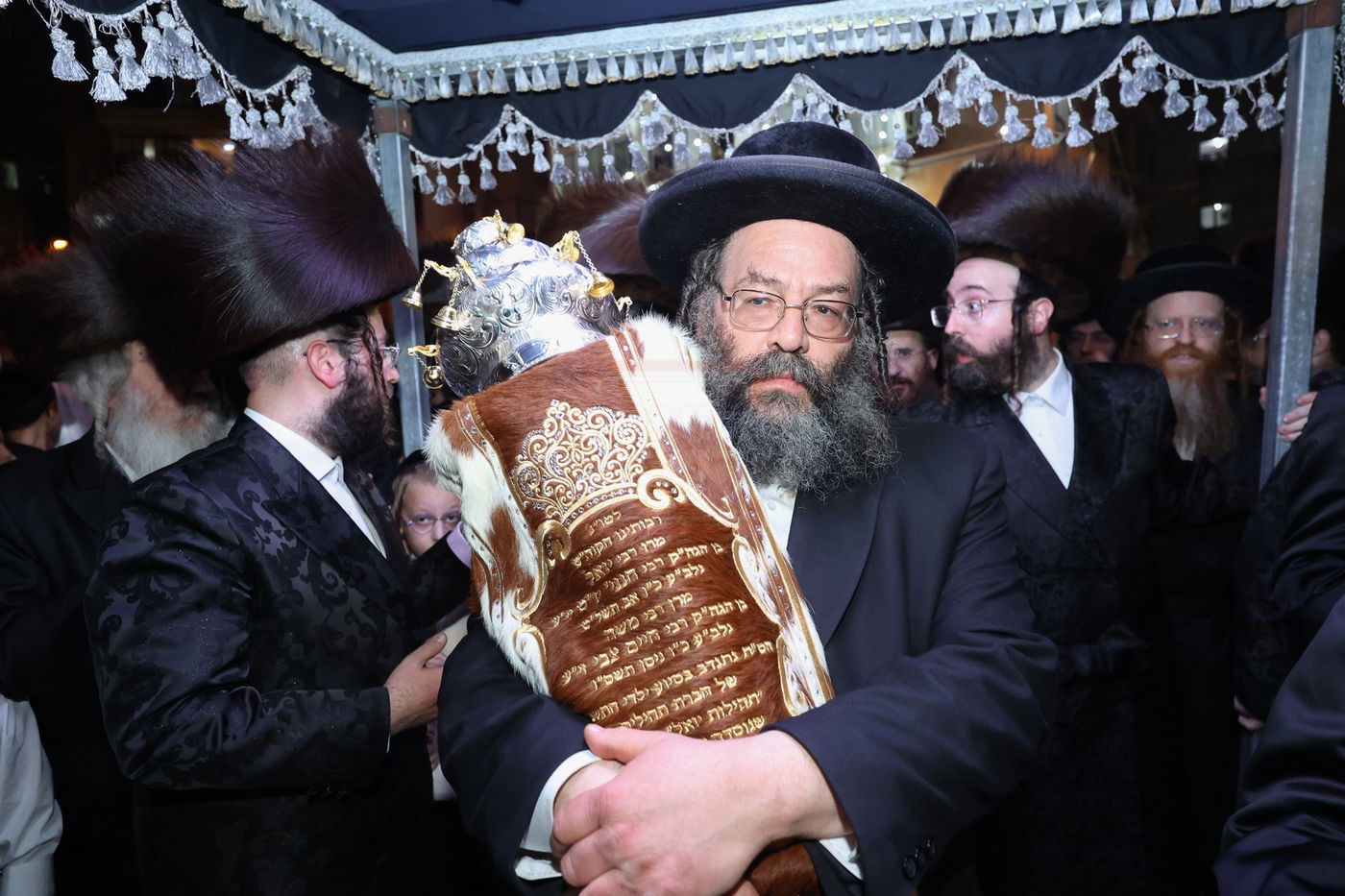 האדמו"ר מסאטמר בביקור בבני ברק