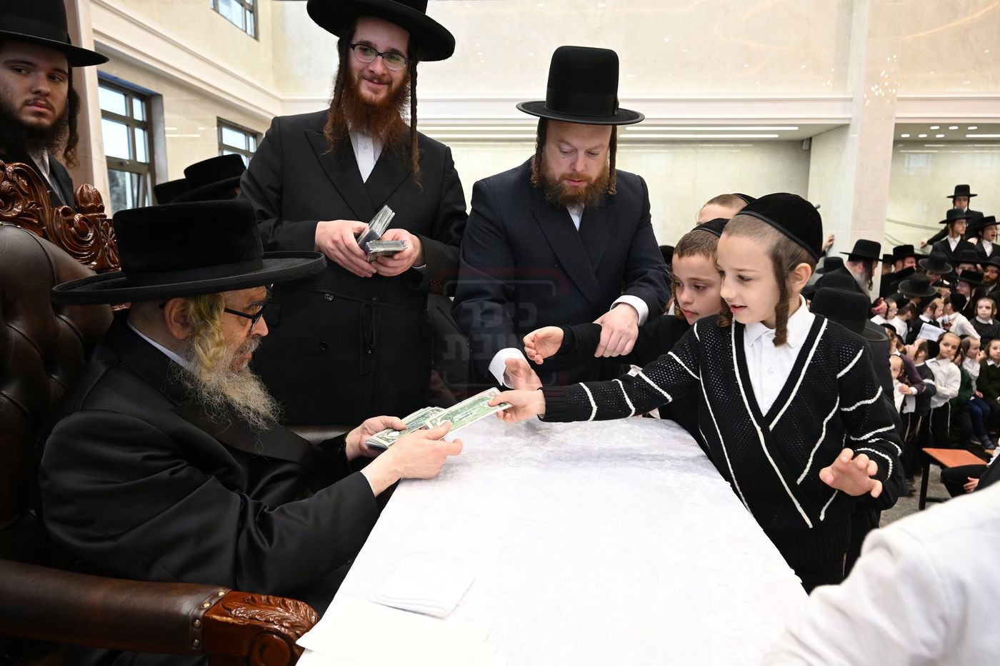 האדמו"ר מסאטמר בביקור בבני ברק