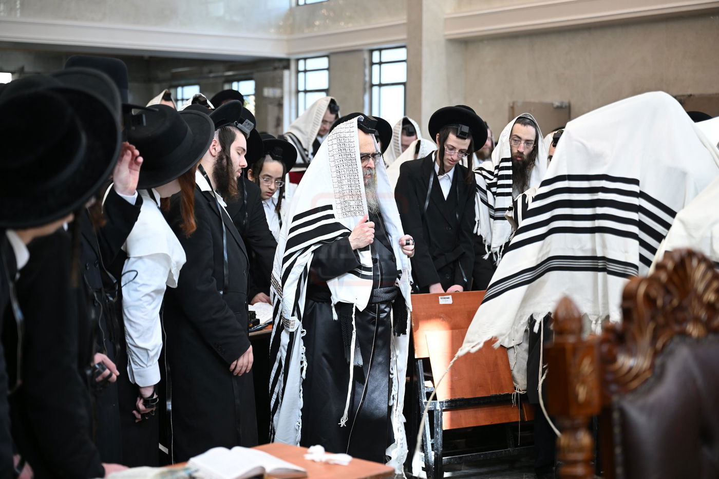 האדמו"ר מסאטמר בביקור בבני ברק