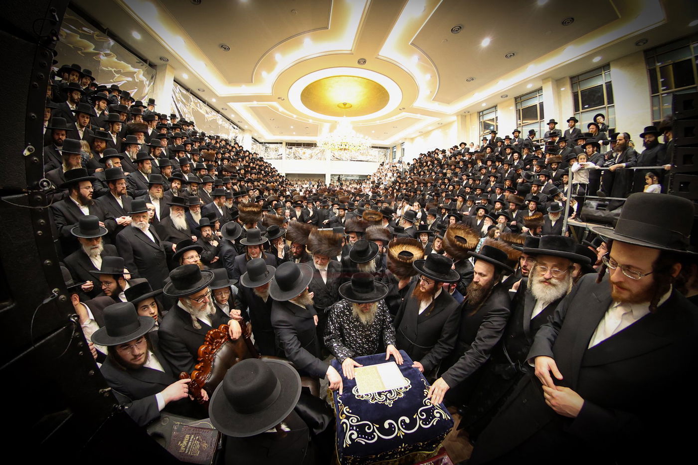 האדמו"ר מסאטמר בביקור בבני ברק