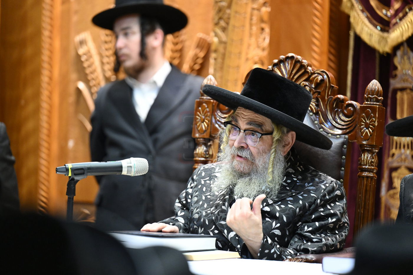 האדמו"ר מסאטמר בביקור בבני ברק