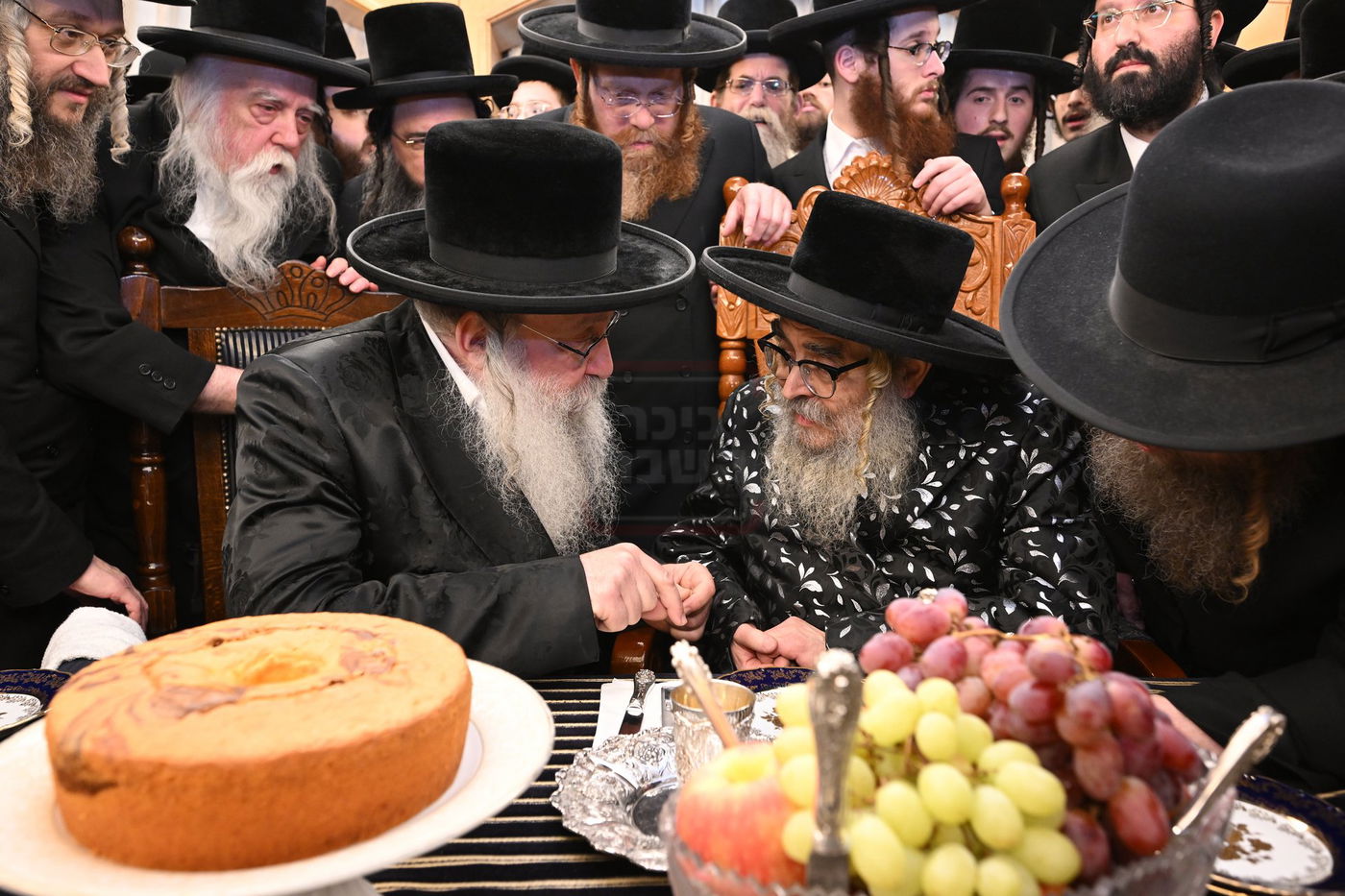 האדמו"ר מסאטמר בביקור אצל רבני ב"ב