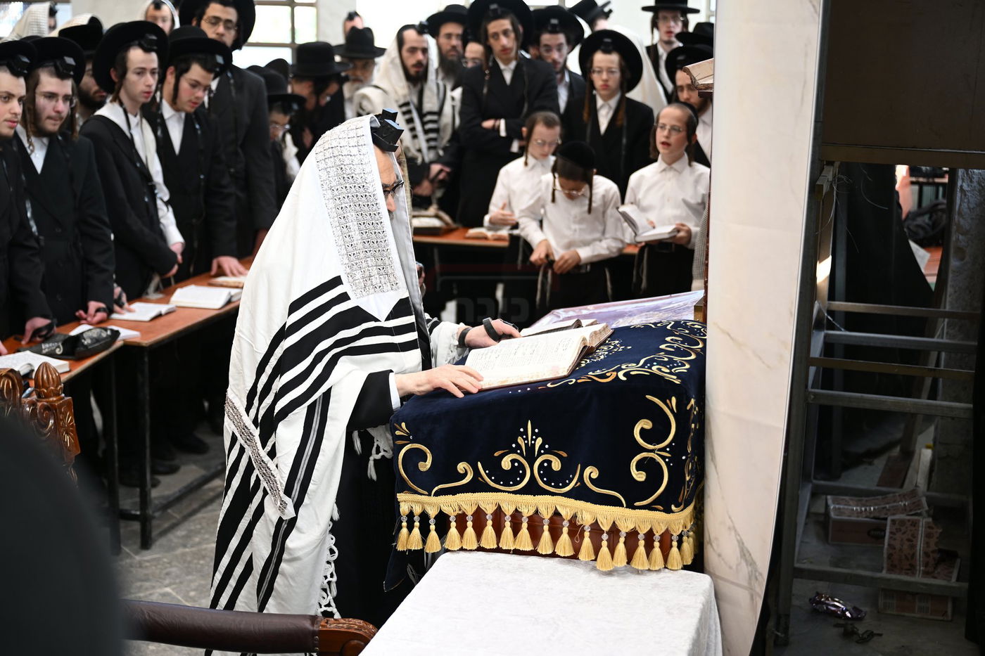 האדמו"ר מסאטמר בביקור בבני ברק