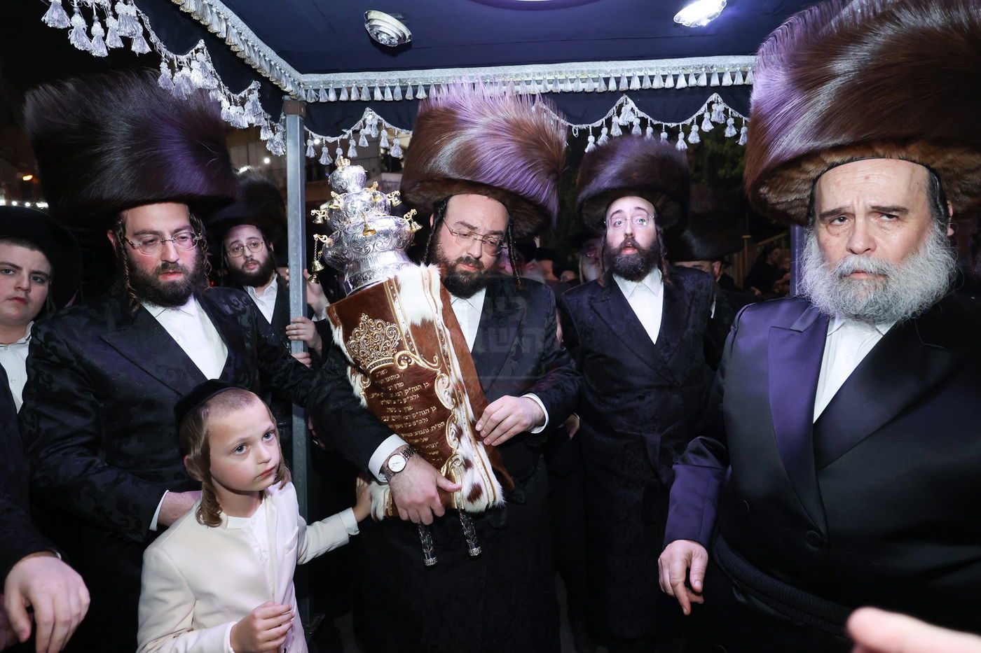 האדמו"ר מסאטמר בביקור בבני ברק