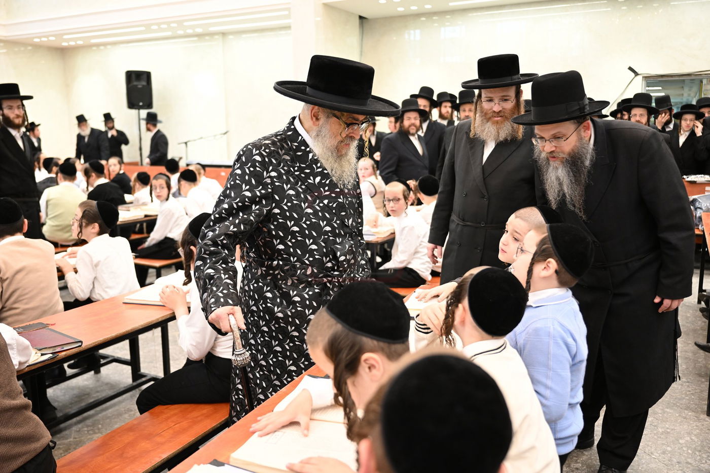 האדמו"ר מסאטמר בביקור בבני ברק