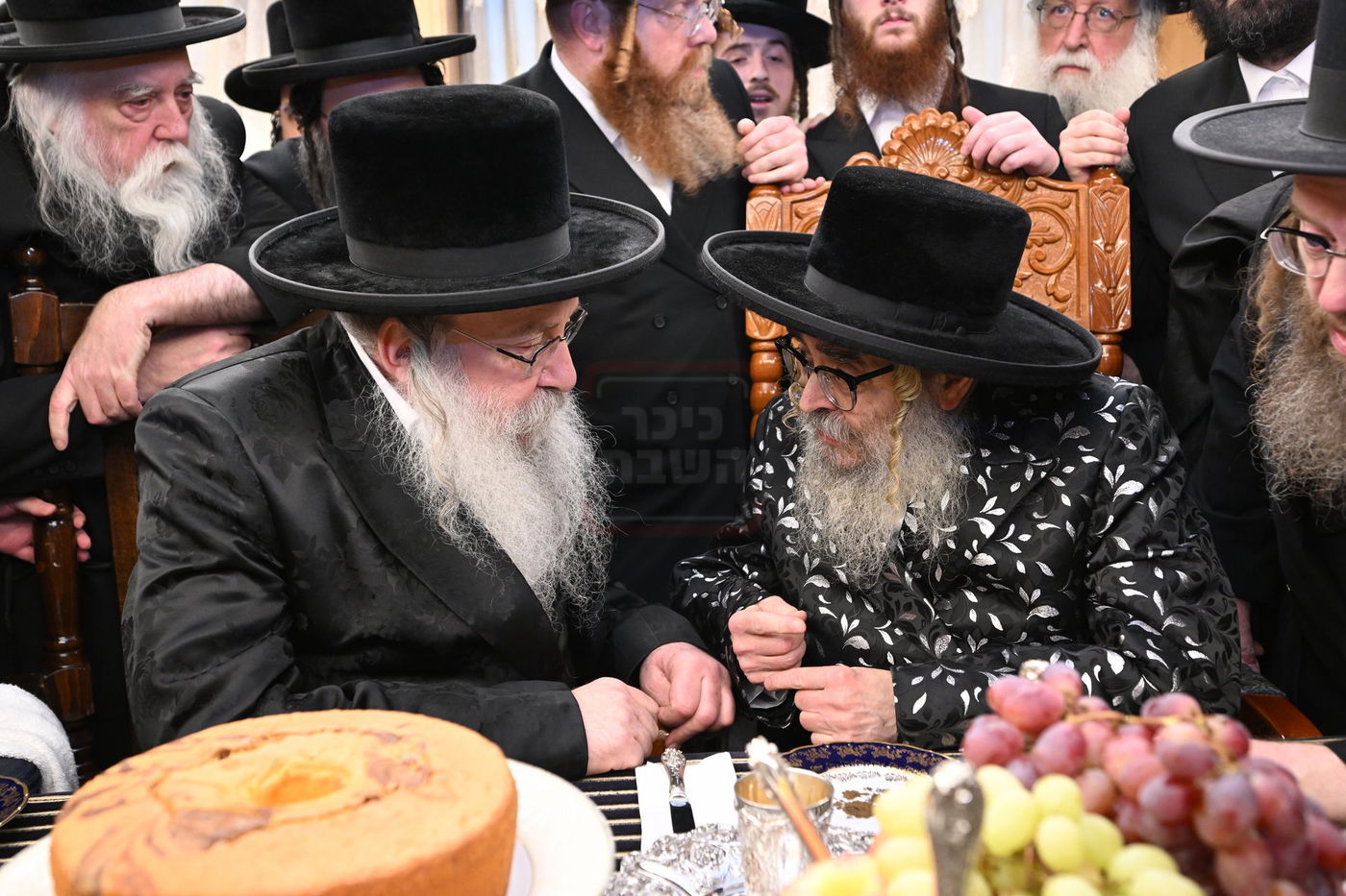 האדמו"ר מסאטמר בביקור אצל רבני ב"ב