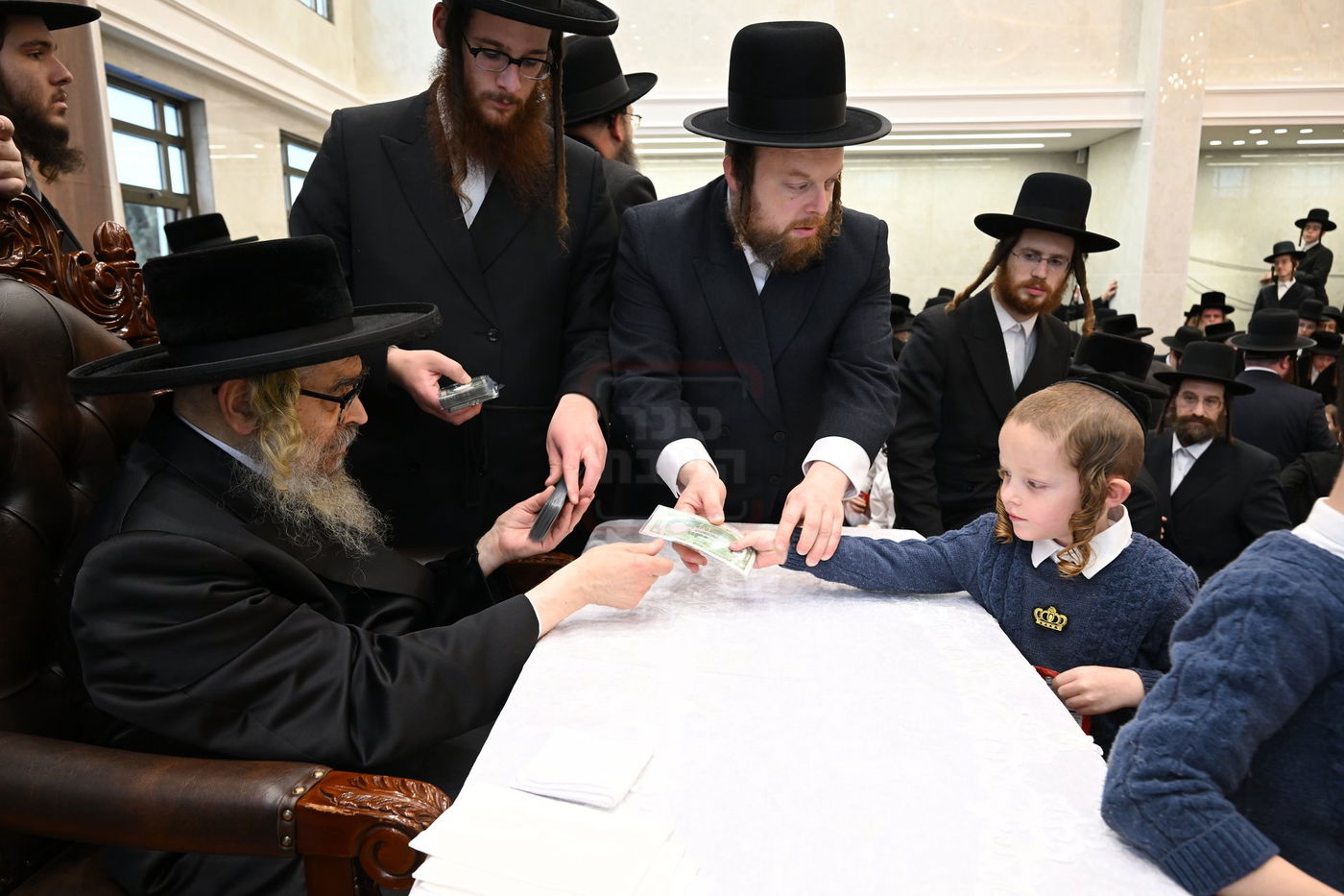 האדמו"ר מסאטמר בביקור בבני ברק