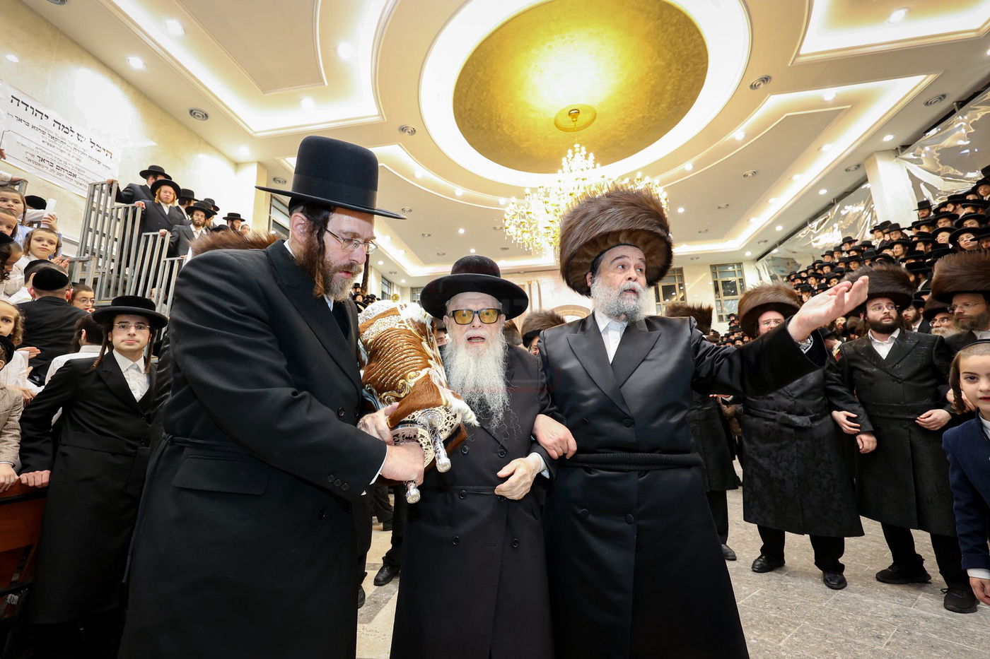 האדמו"ר מסאטמר בביקור בבני ברק