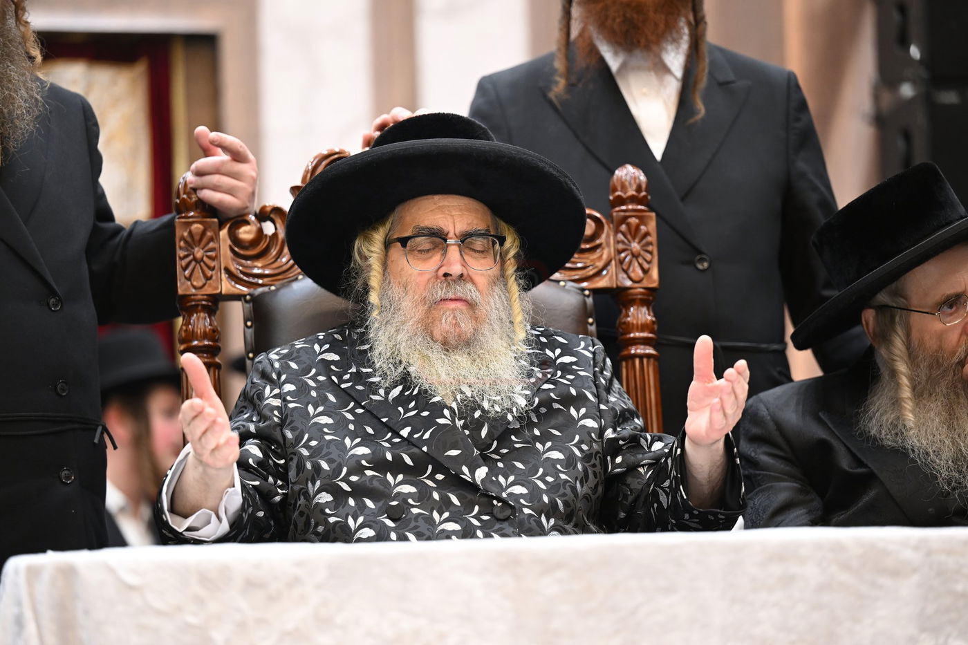 האדמו"ר מסאטמר בביקור בבני ברק