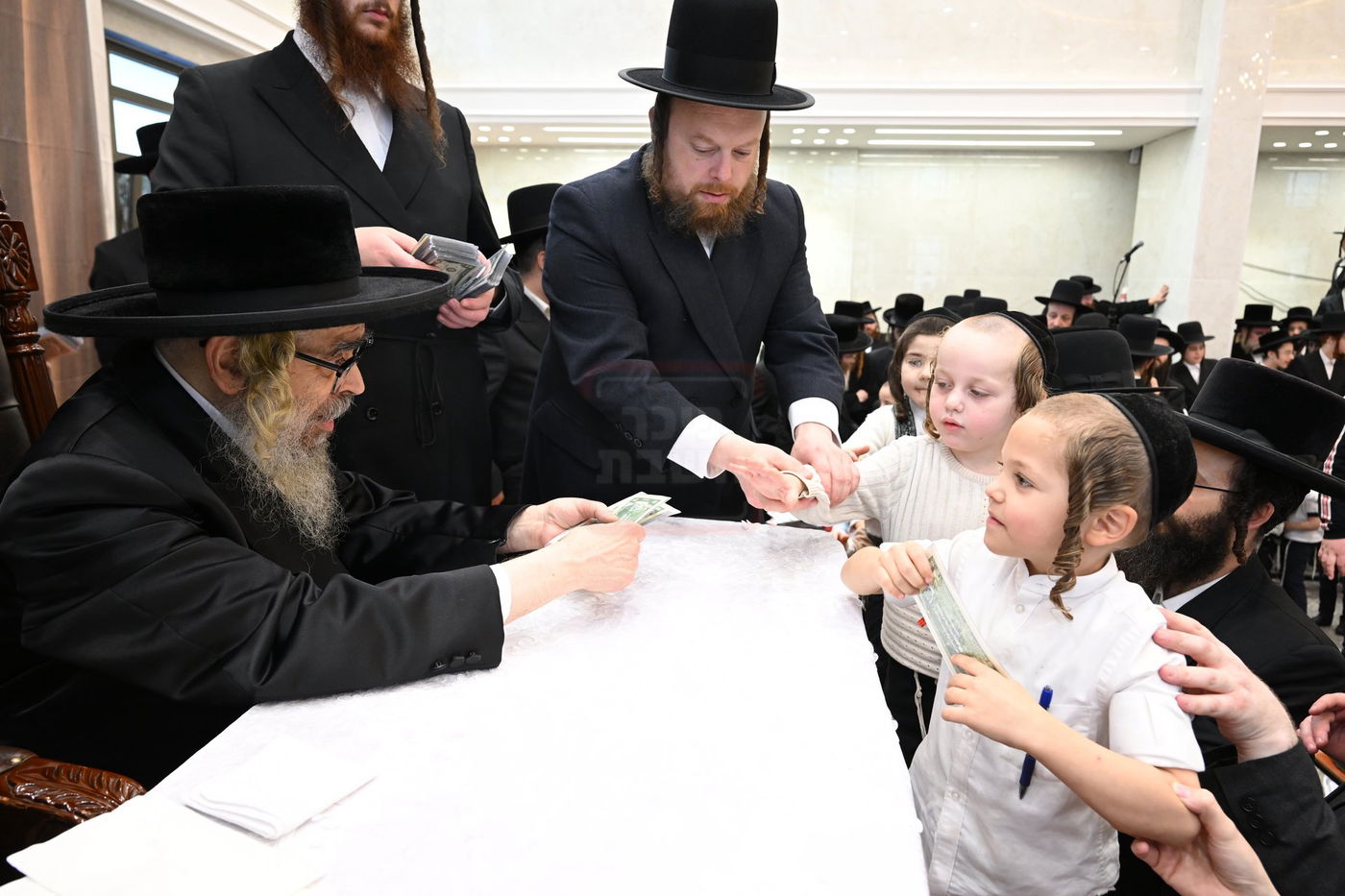 האדמו"ר מסאטמר בביקור בבני ברק