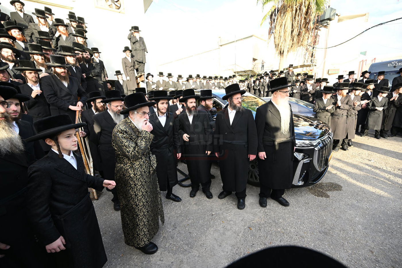 האדמו"ר מסאטמר בביקור אצל רבני ב"ב