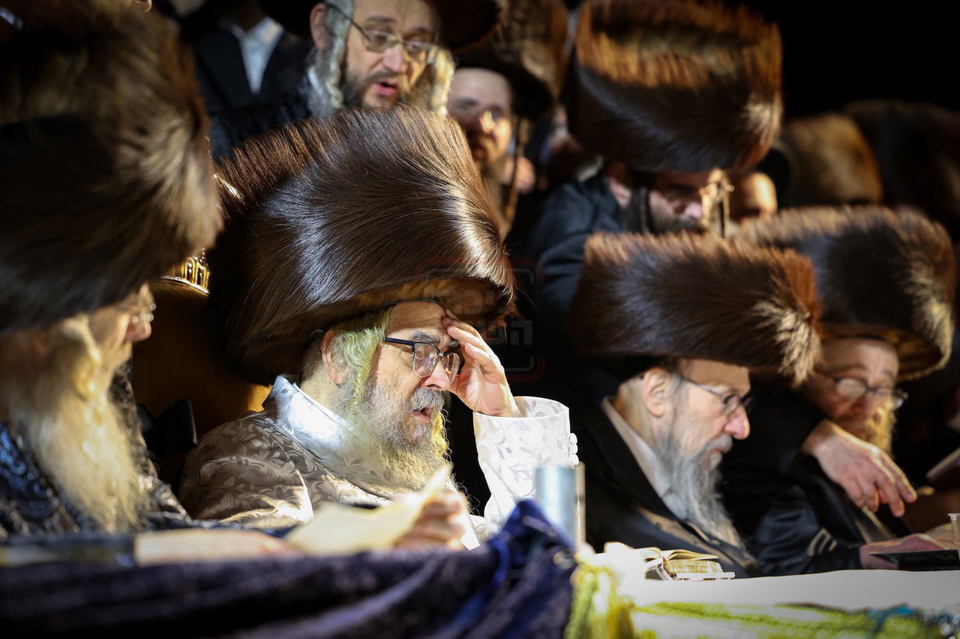 האדמו"ר מסאטמר בהדלקה במירון