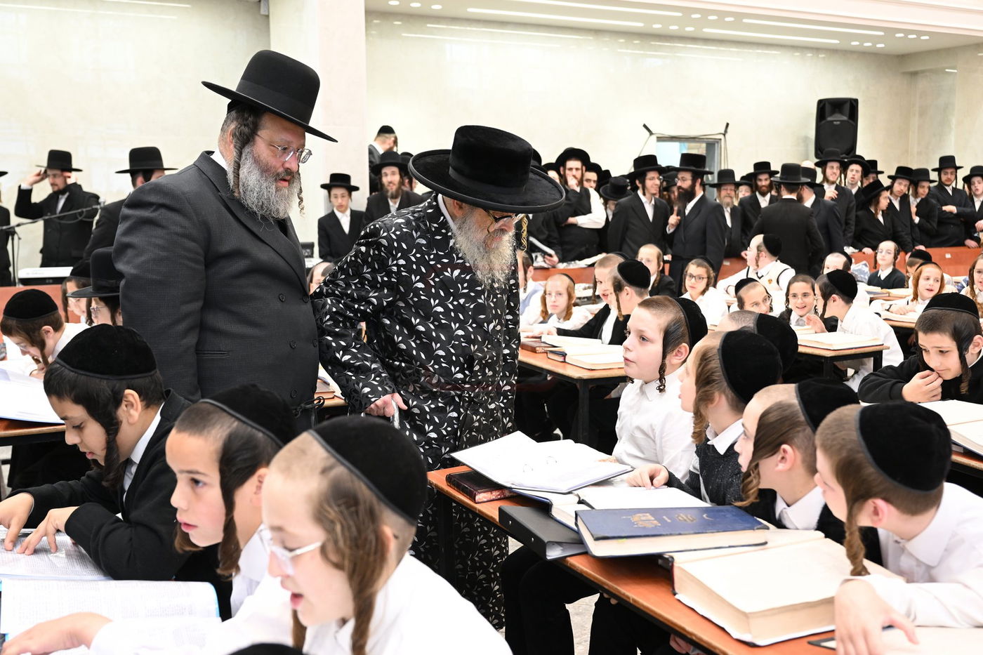 האדמו"ר מסאטמר בביקור בבני ברק