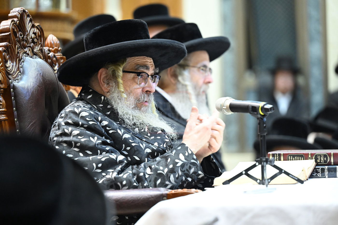 האדמו"ר מסאטמר בביקור בבני ברק