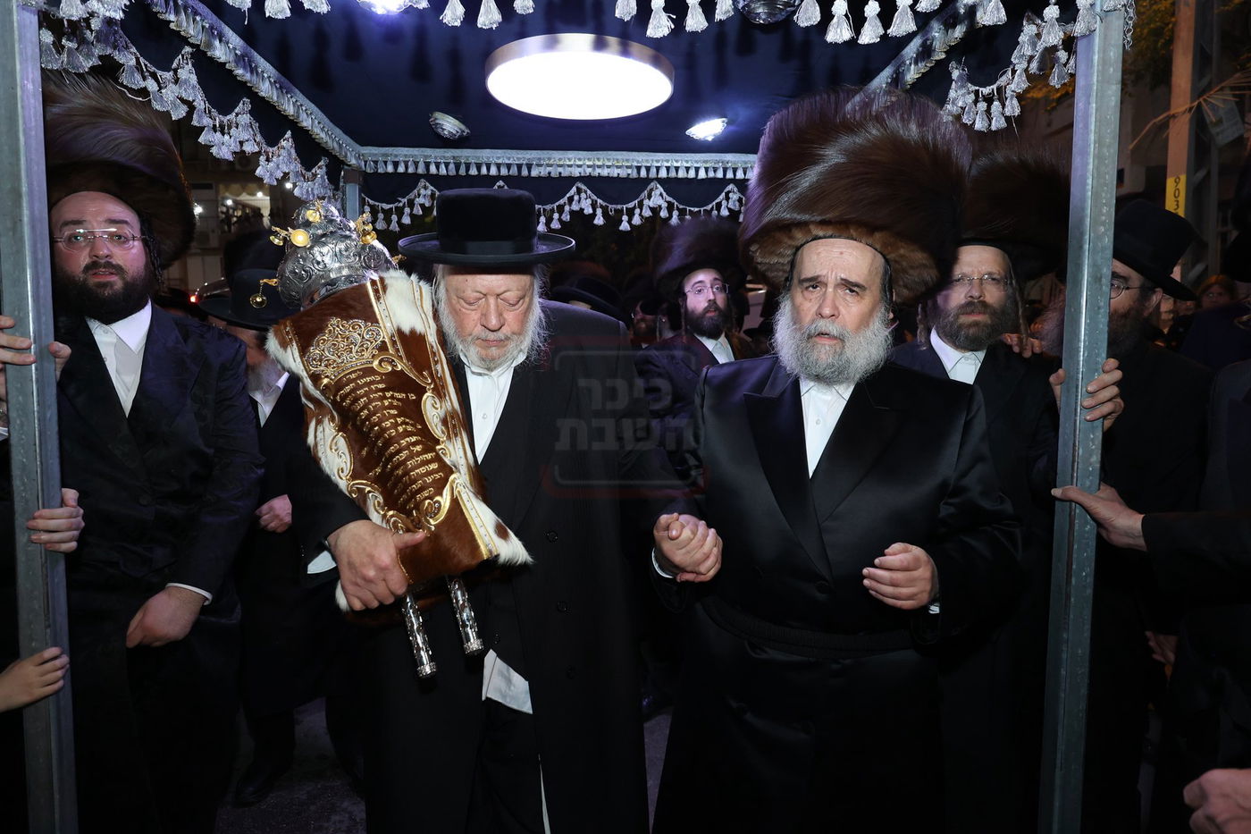 האדמו"ר מסאטמר בביקור בבני ברק