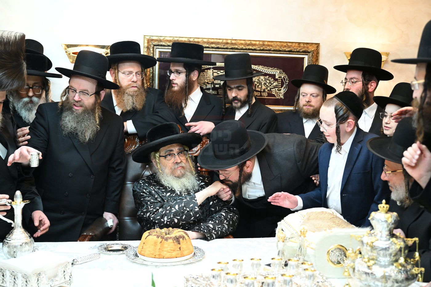 האדמו"ר מסאטמר בביקור בבני ברק