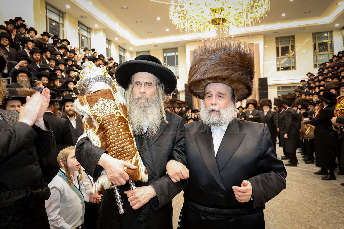 האדמו"ר מסאטמר בביקור בבני ברק