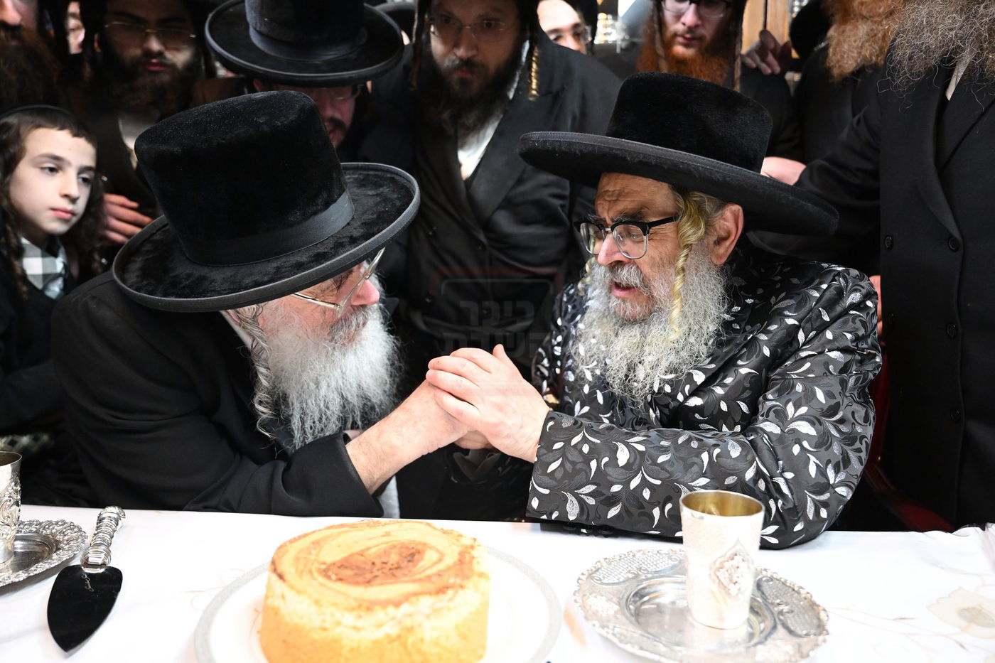 האדמו"ר מסאטמר בביקור אצל רבני ב"ב