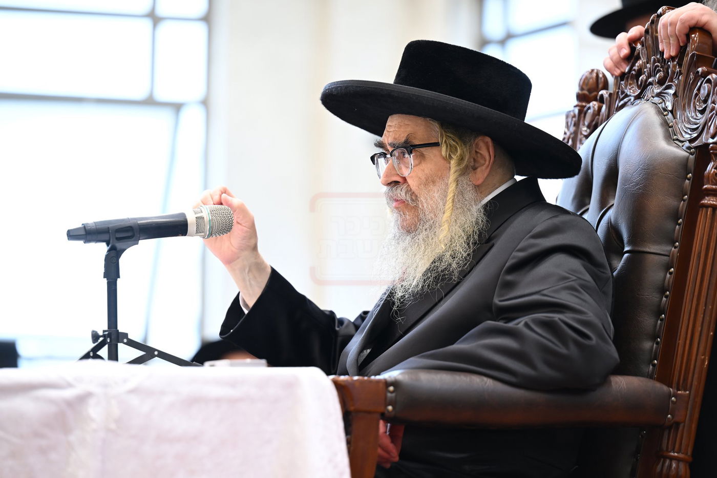 האדמו"ר מסאטמר בביקור בבני ברק