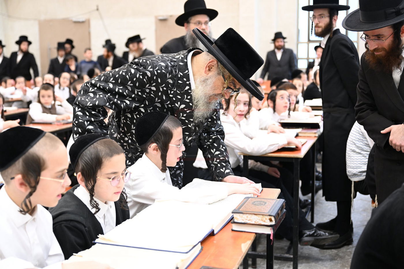 האדמו"ר מסאטמר בביקור בבני ברק