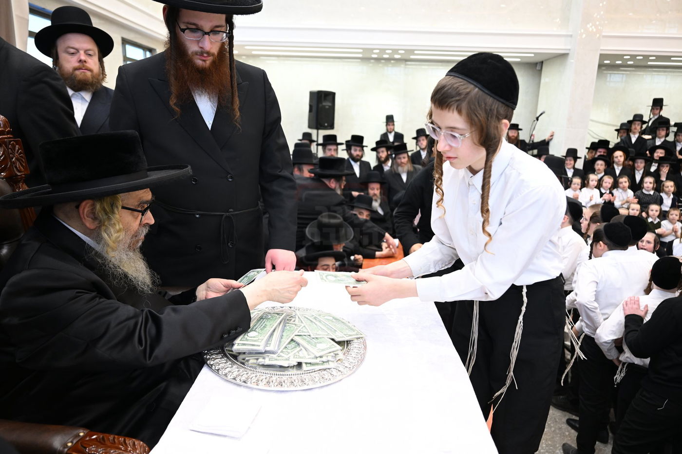 האדמו"ר מסאטמר בביקור בבני ברק