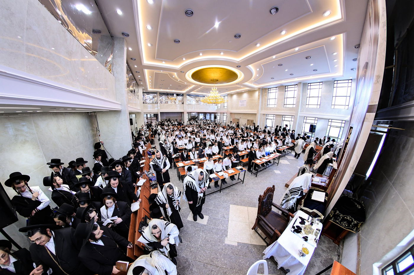 האדמו"ר מסאטמר בביקור בבני ברק