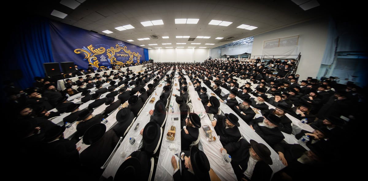 מעמד הכתרת הרה"ג ר' יחזקאל ליפשיץ לדומ"צ באבוב לינדן