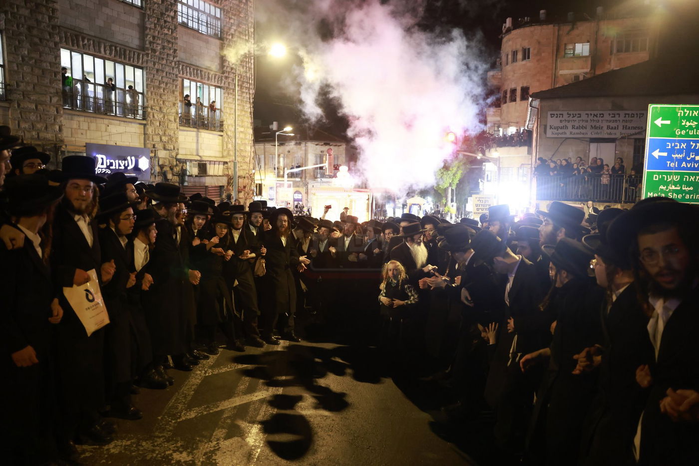 קבלת הפנים לאברך האסיר ר' אלעזר צדוק קויפמן
