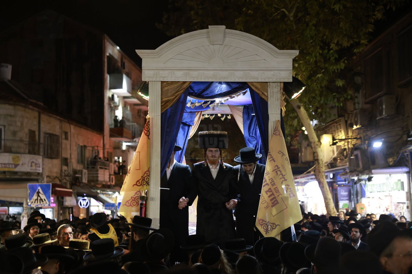 קבלת הפנים לאברך האסיר ר' אלעזר צדוק קויפמן