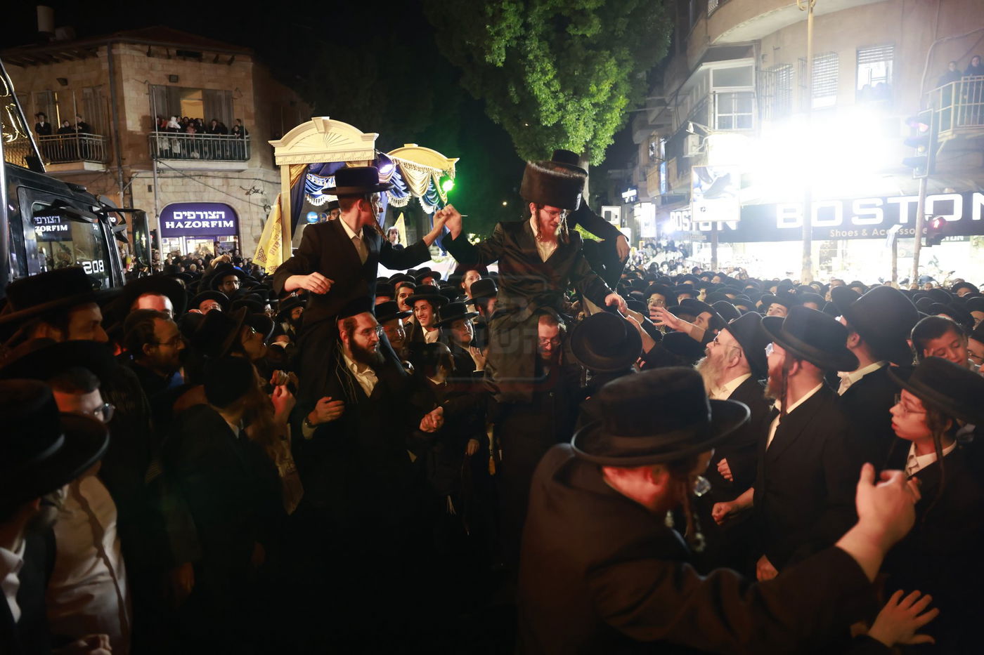 קבלת הפנים לאברך האסיר ר' אלעזר צדוק קויפמן