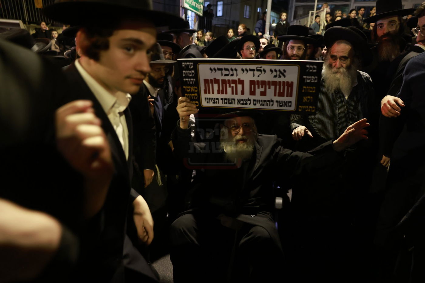 קבלת הפנים לאברך האסיר ר' אלעזר צדוק קויפמן