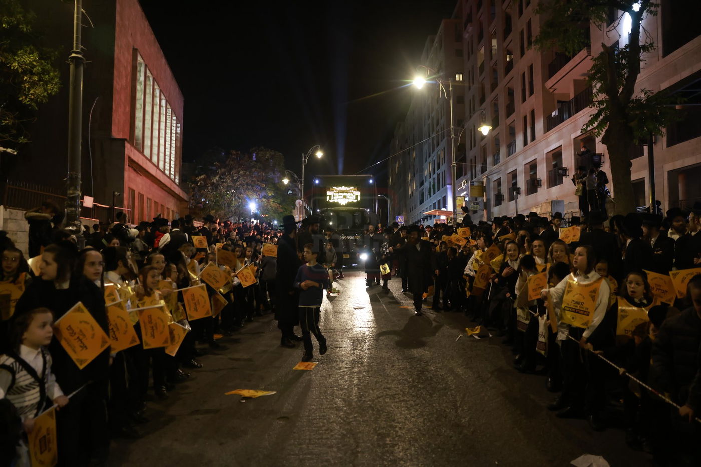 קבלת הפנים לאברך האסיר ר' אלעזר צדוק קויפמן