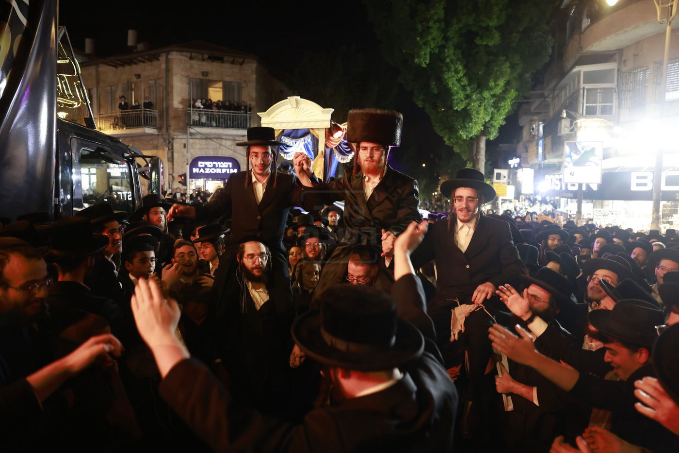 קבלת הפנים לאברך האסיר ר' אלעזר צדוק קויפמן