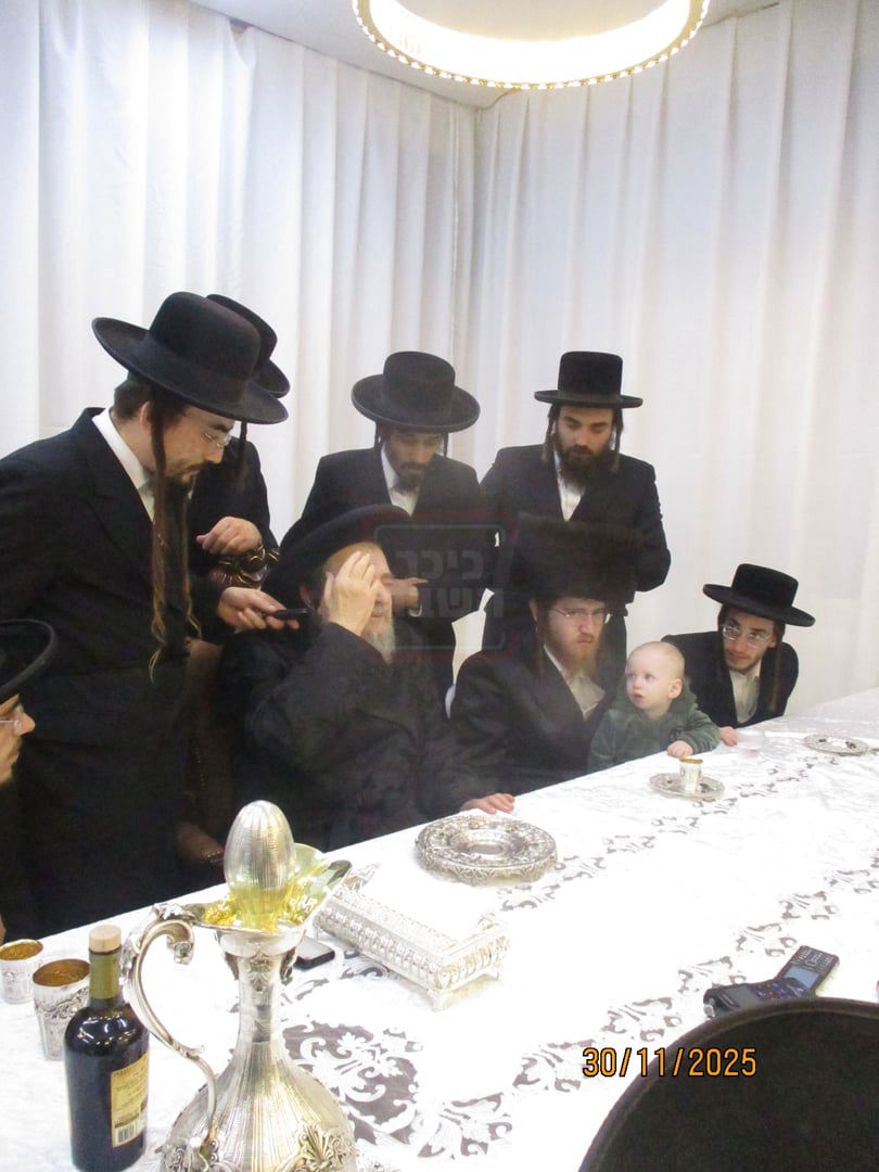 קבלת הפנים לאברך האסיר ר' אלעזר צדוק קויפמן