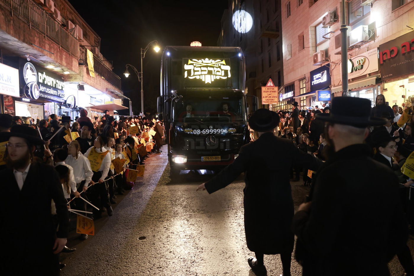 קבלת הפנים לאברך האסיר ר' אלעזר צדוק קויפמן