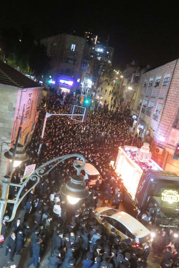 קבלת הפנים לאברך האסיר ר' אלעזר צדוק קויפמן