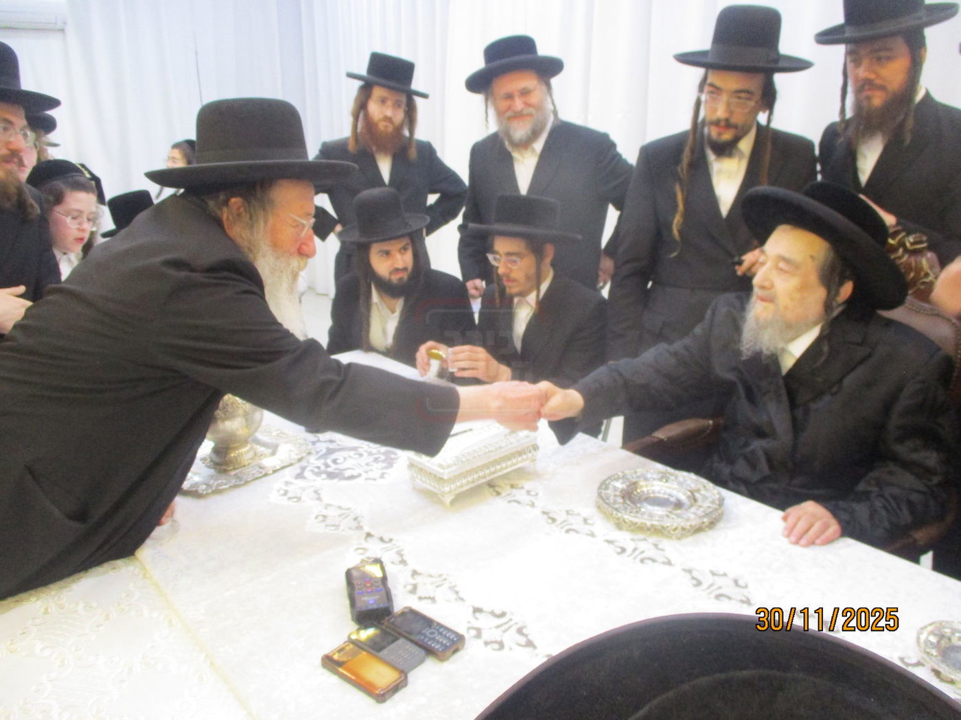 קבלת הפנים לאברך האסיר ר' אלעזר צדוק קויפמן