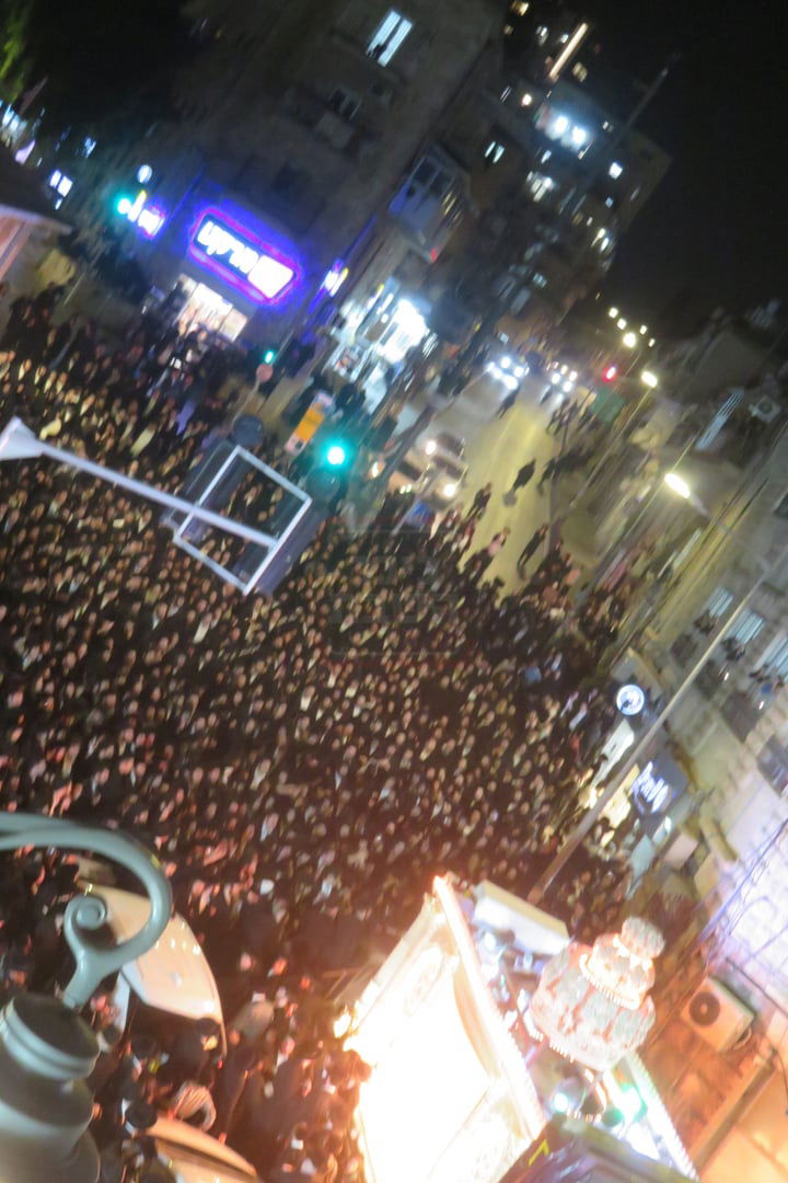 קבלת הפנים לאברך האסיר ר' אלעזר צדוק קויפמן