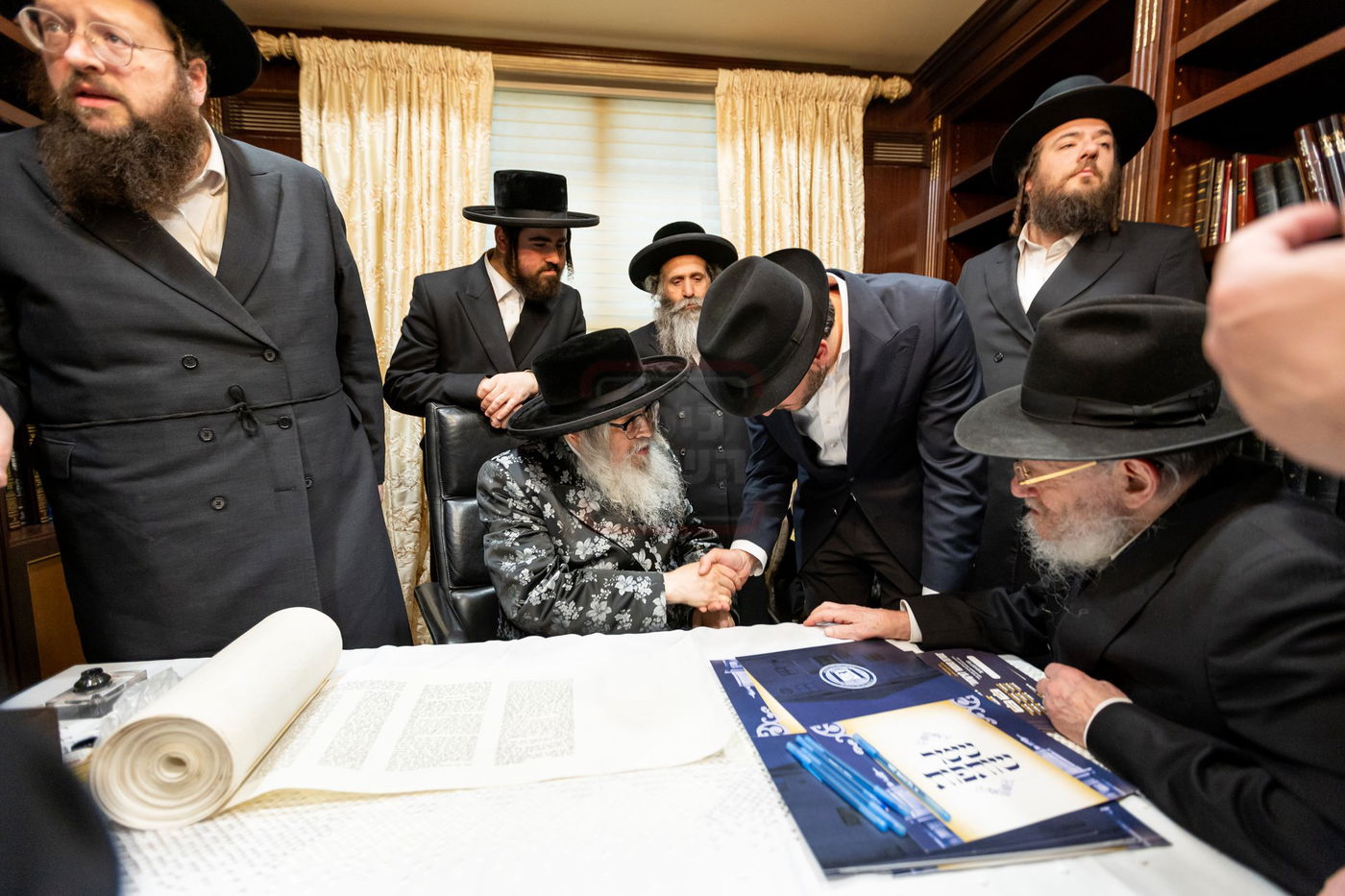 האדמו"ר מסאטמר בביקור בלייקווד