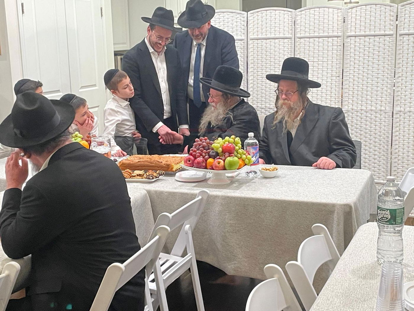 האדמו"ר מקוזמיר בביקור בארה"ב