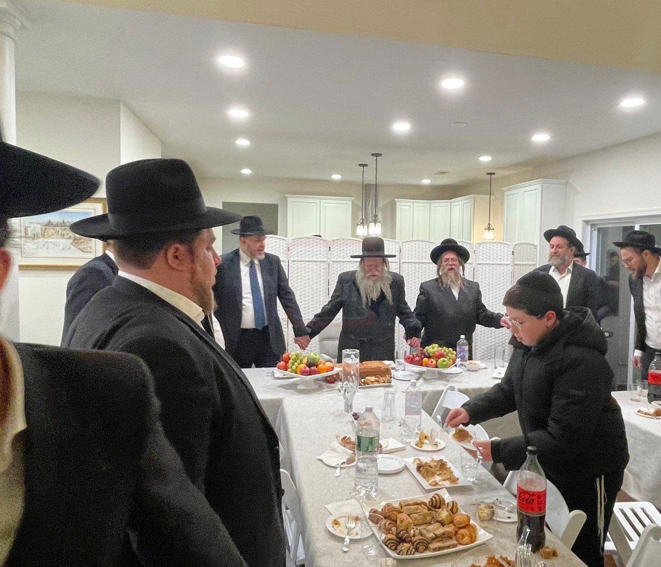 האדמו"ר מקוזמיר בביקור בארה"ב