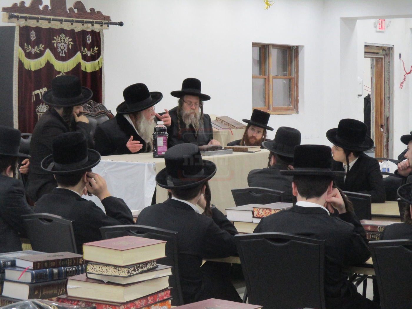 האדמו"ר מקוזמיר בביקור בארה"ב