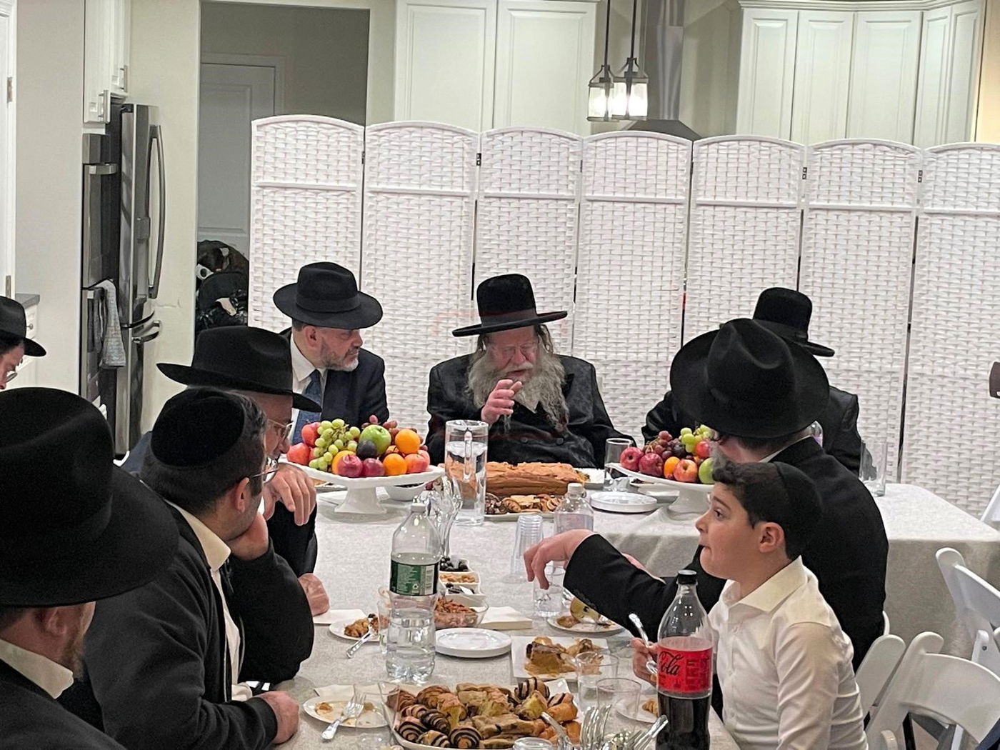 האדמו"ר מקוזמיר בביקור בארה"ב