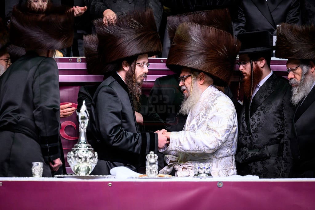 שמחת נישואי נינתו הראשונה של האדמו"ר מסאטמר