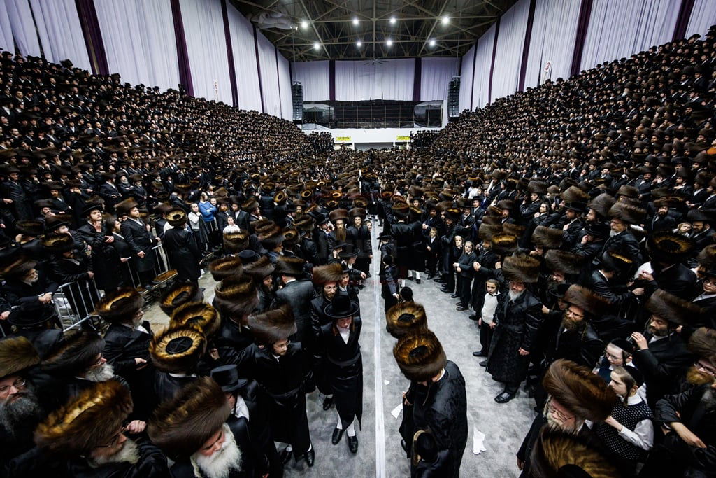 שמחת נישואי נינתו הראשונה של האדמו"ר מסאטמר