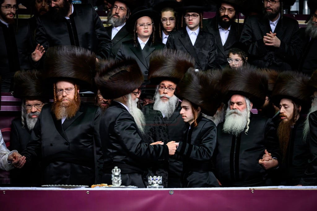 שמחת נישואי נינתו הראשונה של האדמו"ר מסאטמר