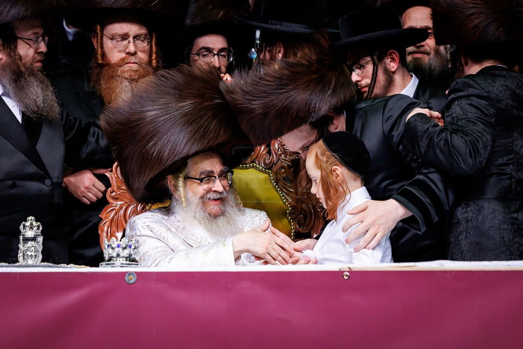 שמחת נישואי נינתו הראשונה של האדמו"ר מסאטמר