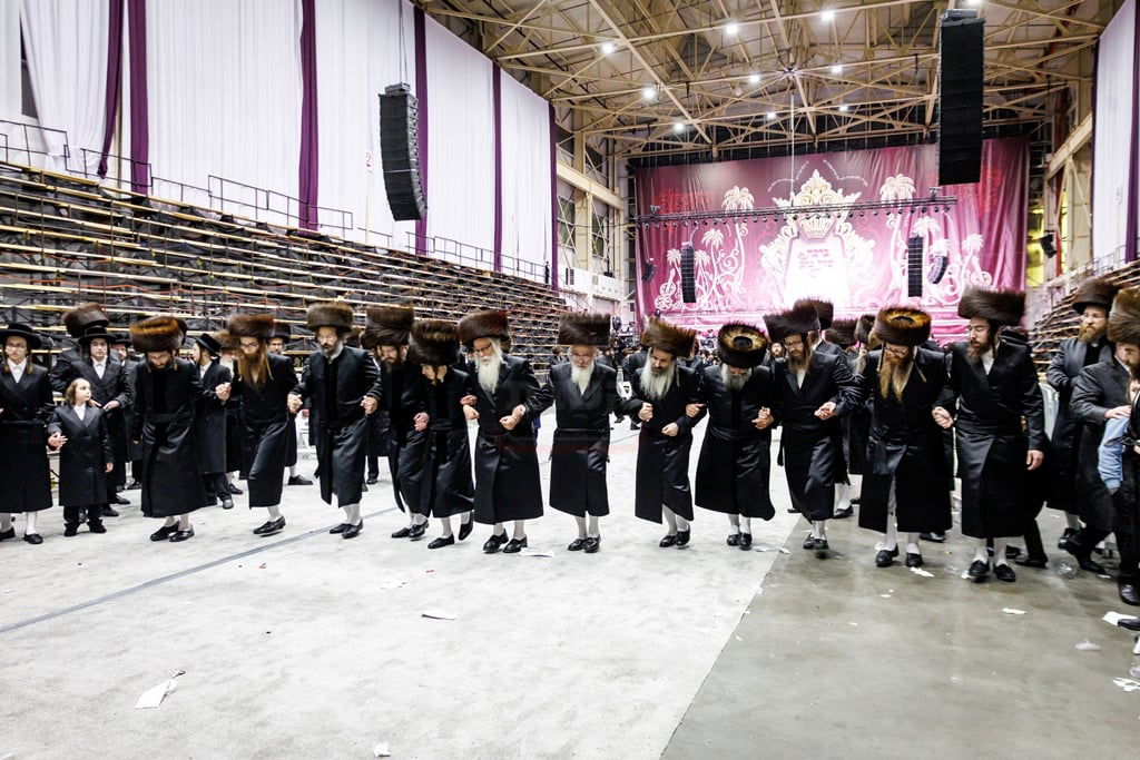 שמחת נישואי נינתו הראשונה של האדמו"ר מסאטמר