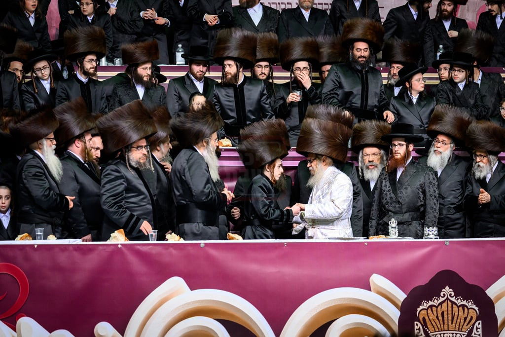 שמחת נישואי נינתו הראשונה של האדמו"ר מסאטמר